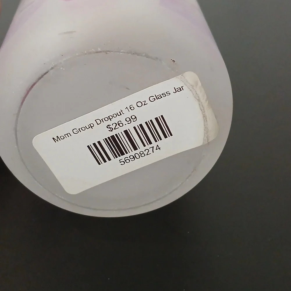 N/A glass jar